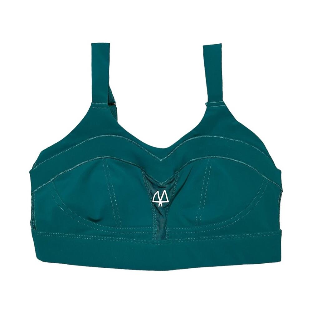 MAAREE Solidarity High Impact Sports Bra Forest Green Size 32D